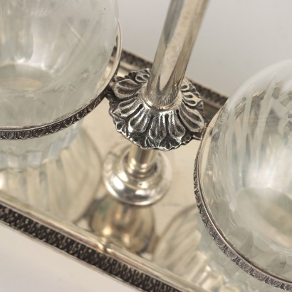 Silver oil cruet Bausi Fire Manufacture