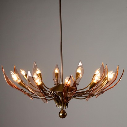 Plafonnier, lampe des années 50