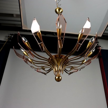 Plafonnier, lampe des années 50