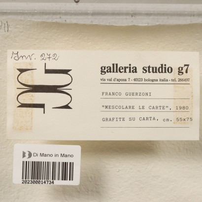 WORK by FRANCO GUERZONI ,Shuffling the cards,Franco Guerzoni,Franco Guerzoni,Franco Guerzoni