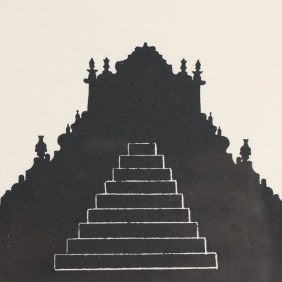 Werk in drei Teilen von Franco Guerzoni,Pyramiden,Franco Guerzoni,Franco Guerzoni,Franco Guerzoni,Franco Guerzoni