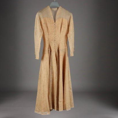 Robe en dentelle vintage