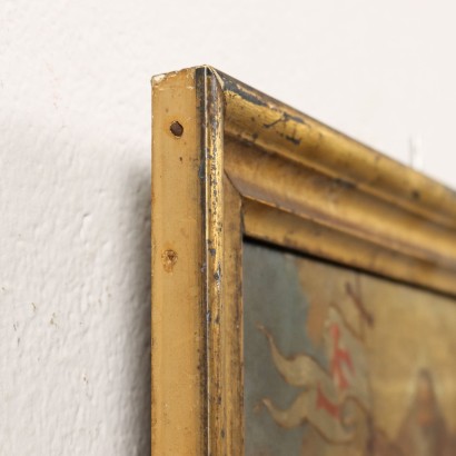 Peinture avec Couronnement de la Vierge ,Le couronnement de la Vierge
