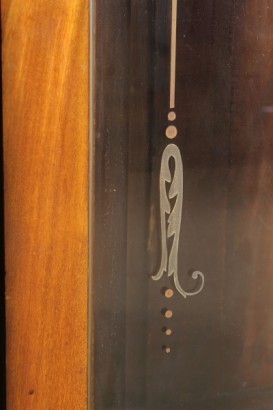 bottega del 900, liberty, Libreria, Libreria con cassetti, Libreria 900, Libreria liberty, 900, italia, mogano, Libreria italia, Libreria mogano
