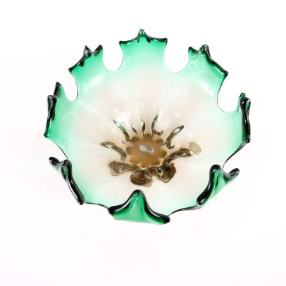 Sommerso Murano glass centerpiece