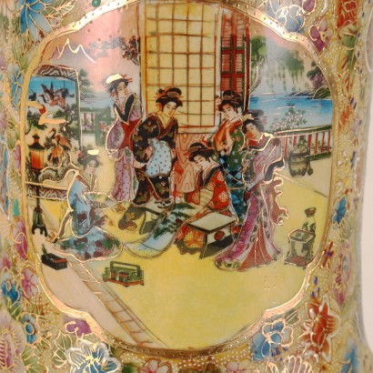 Florero Monumental de Porcelana Tipo Sats