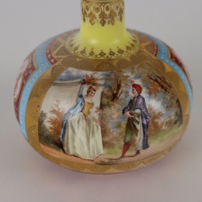 Coppia di Vasetti in Porcellana