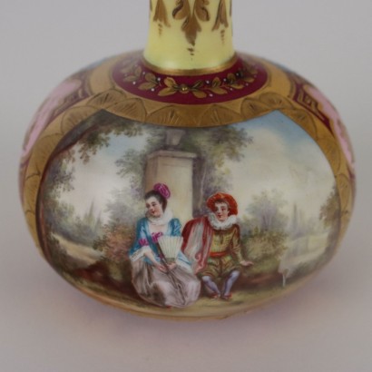 Coppia di Vasetti in Porcellana