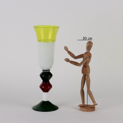Roberto Scarpa Murano glass vase