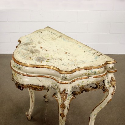 antiquariato, consolle, antiquariato consolle, consolle antica, consolle antica italiana, consolle di antiquariato, consolle neoclassica, consolle del 800,Consolle in Stile Barocchetto Veneziano