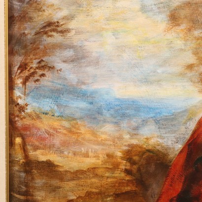 Painting by Giacomo Moretti, Young woman with cauldron,Giacomo Moretti,Giacomo Moretti,Giacomo Moretti,Giacomo Moretti,Giacomo Moretti,Giacomo Moretti