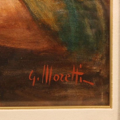 Painting by Giacomo Moretti, Young woman with cauldron,Giacomo Moretti,Giacomo Moretti,Giacomo Moretti,Giacomo Moretti,Giacomo Moretti,Giacomo Moretti