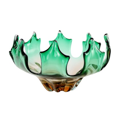 Vintage Centerpiece from the 1960s Murano Glass with Reflections