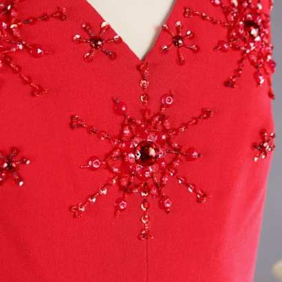 Abito Vintage Rosso