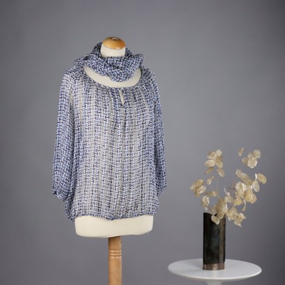 Camisa vintage con monograma de Hermes