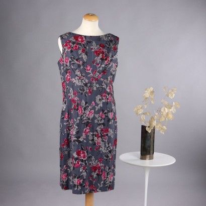 Vestido Vintage con Rosas