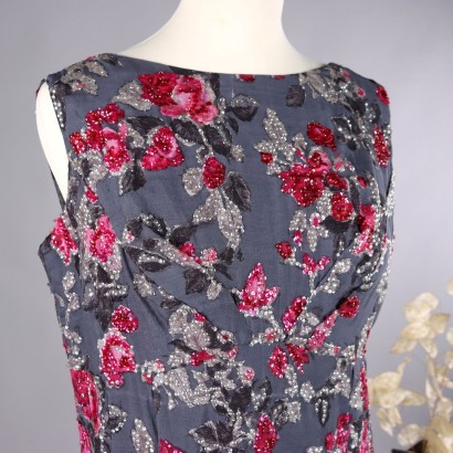 Vintage Kleid mit Rosen