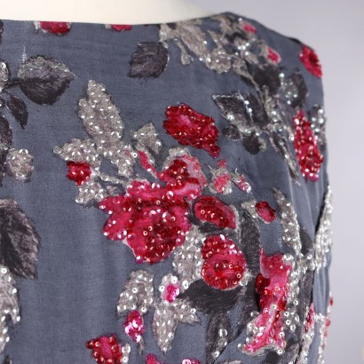 Vintage Kleid mit Rosen