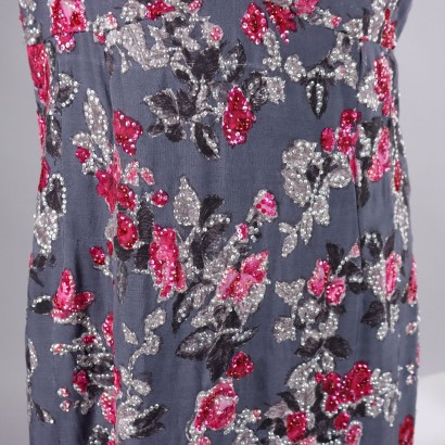 Vintage Kleid mit Rosen