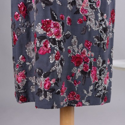 Vintage Kleid mit Rosen