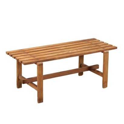 Vintage Small Bench 1960s Teak Furnishing Seats