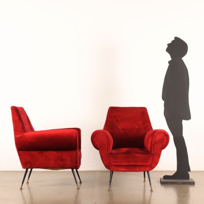 Armchairs from the 50s and 60s
