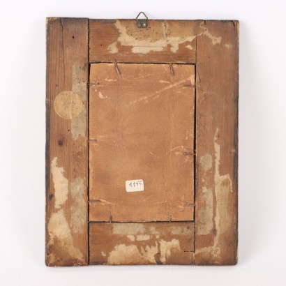 Frame in Lacquered and Gilded Wood