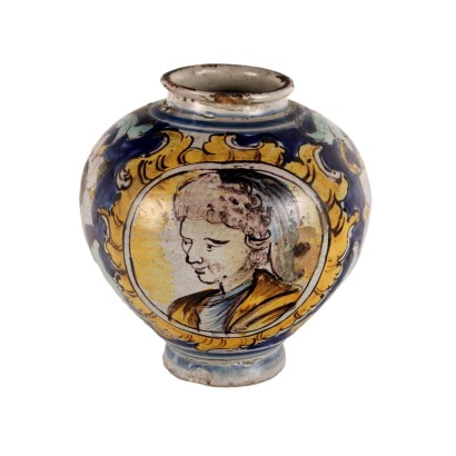 Boccia in Maiolica Policroma di Caltagirone