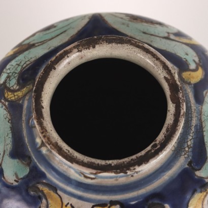 Boccia in Maiolica Policroma di Caltagir