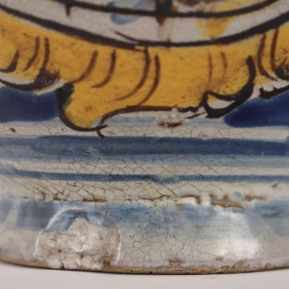 Boccia in Maiolica Policroma di Caltagir