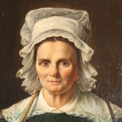 Ritratto di Donna Nord -europea,Ritratto di donan nord-europea