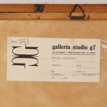 Work by Franco Guerzoni, Archaeologies, Franco Guerzoni, Franco Guerzoni, Franco Guerzoni