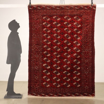 Alfombra Bokara - Turkmenistán ,Alfombra Bukhara - Turkmenistán