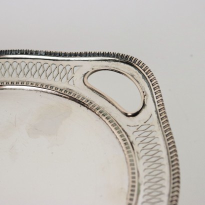Alzatina in Argento Faccioli Milano