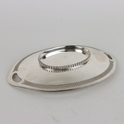 Alzatina in Argento Faccioli Milano