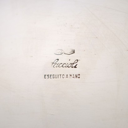 Alzatina in Argento Faccioli Milano
