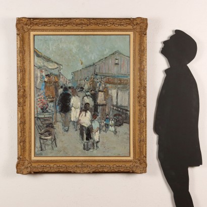 Dipinto di Robert Coutelas ,Marché aux puces,Robert Coutelas,Robert Coutelas,Robert Coutelas,Robert Coutelas,Robert Coutelas