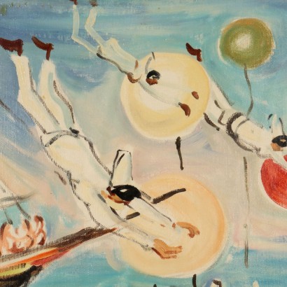 Peinture de Mario Cortiello ,Le débarquement des sirènes,Mario Cortiello,Mario Cortiello,Mario Cortiello,Mario Cortiello,Mario Cortiello,Mario Cortiello