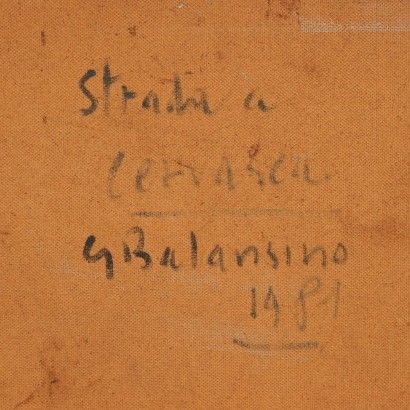 Dipinto di Giovanni Balansino,Strada a Cervasca,Giovanni Balansino,Giovanni Balansino,Giovanni Balansino,Giovanni Balansino,Giovanni Balansino