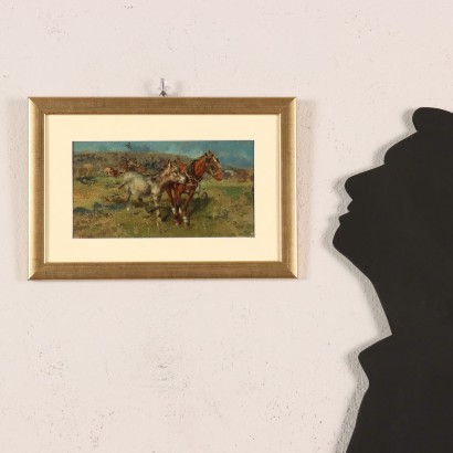 Piccolo dipinto di Tito Pellicciotti ,Cavallo e asinello,Tito Pellicciotti,Tito Pellicciotti,Tito Pellicciotti,Tito Pellicciotti,Tito Pellicciotti,Tito Pellicciotti,Tito Pellicciotti,Tito Pellicciotti,Tito Pellicciotti,Tito Pellicciotti,Tito Pellicciotti