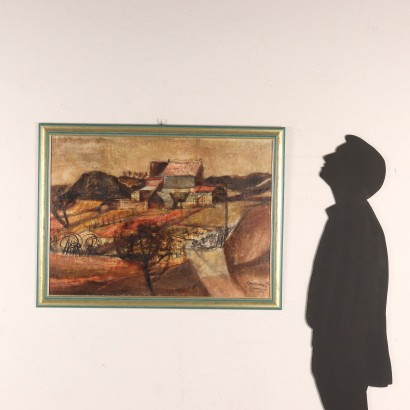 Dipinto di Aurelio Caminati ,Casa della Maria a Guerri,Aurelio Caminati,Aurelio Caminati,Aurelio Caminati,Aurelio Caminati,Aurelio Caminati