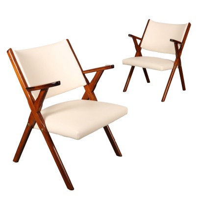 Coppia di Poltroncine Anni 50-60