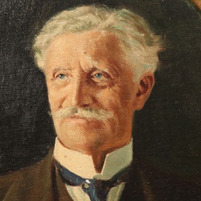 Dipinto con Ritratto maschile 1928