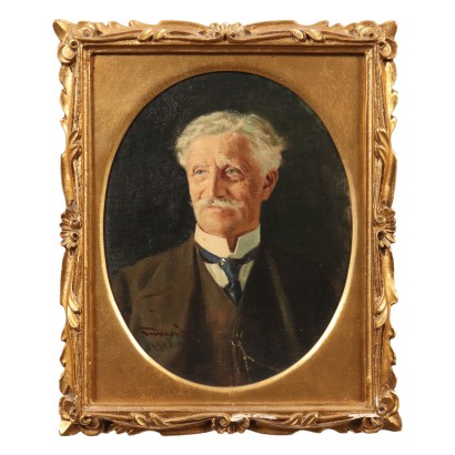 Dipinto con Ritratto maschile 1928