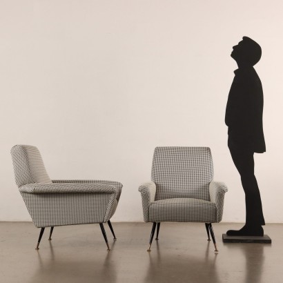 PAREJA DE SILLONES, Dos Butacas de los años 50-60