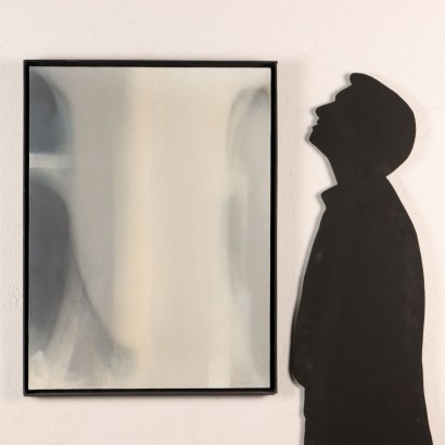 Dipinto di Claudio Olivieri,Vegliante,Claudio Olivieri,Claudio Olivieri,Claudio Olivieri