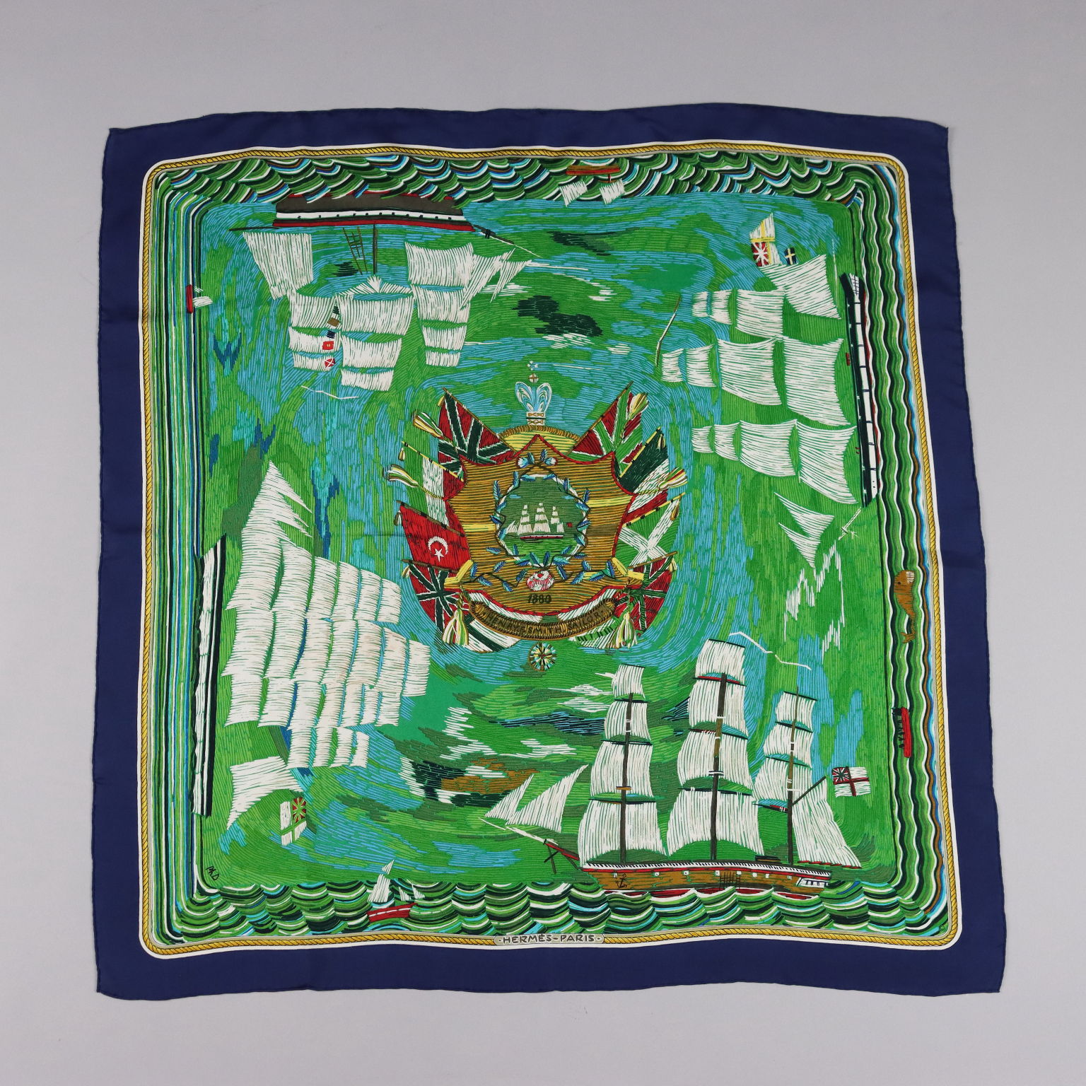 【エルメス】HENRY F SMITH SAILOR 帆船 66×66 エルメス】HENRY F SMITH SAILOR 帆船 66×66 - メルカリ