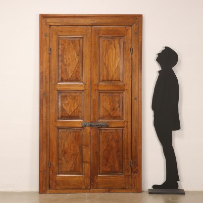 Porte ancienne pour armoire murale