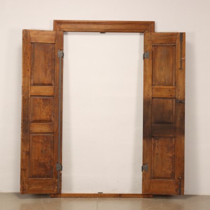 Porte ancienne pour armoire murale