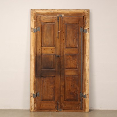Porte ancienne pour armoire murale